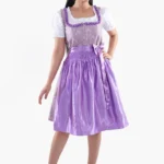 Authentic Traditional Dirndl in Amethyst Purple Elegance.webp