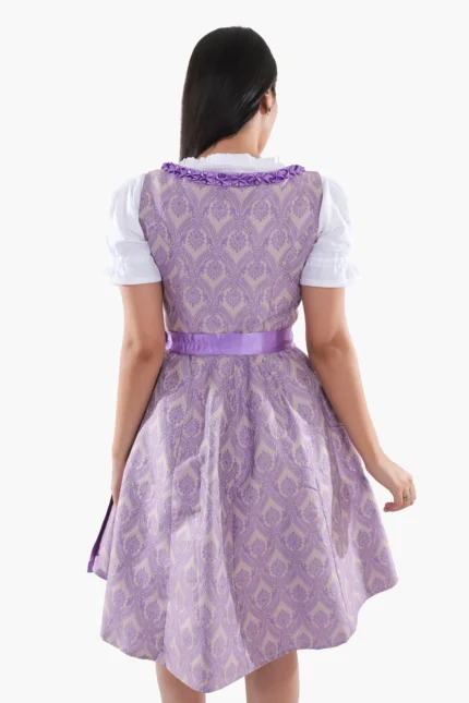 Authentic Traditional Dirndl in Amethyst Purple Elegance f.webp