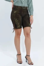Bavarian Beauty Female Lederhosen with Majestic Deer Design d.webp