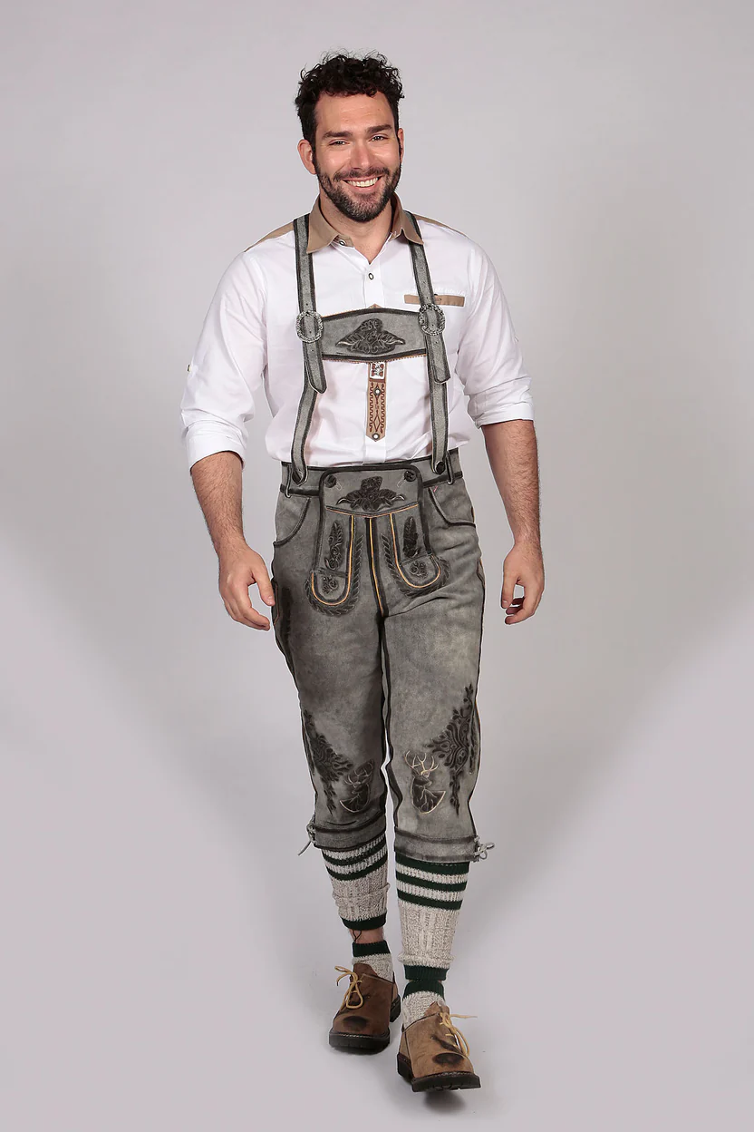 Bavarian Classic Long Bundhosen Gray.webp Bavarian Classic Long Bundhosen Gray.webp