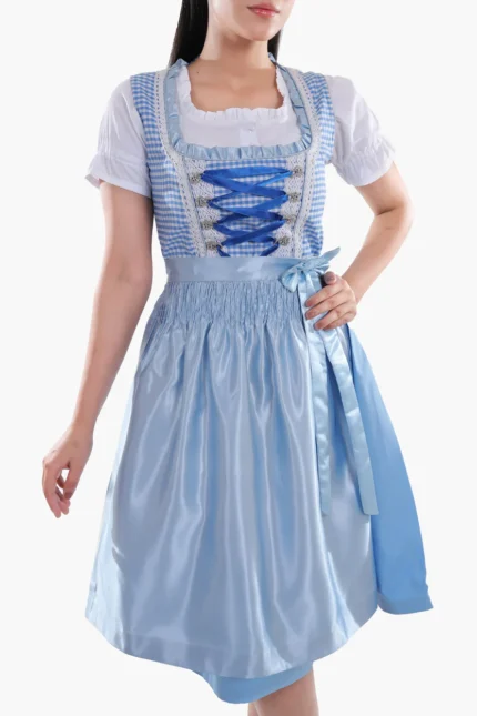 Classic Blue Checkered Dirndl.webp