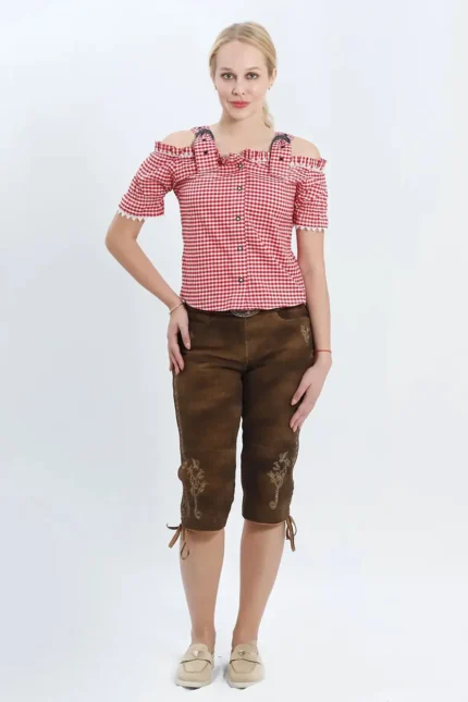 Delicate Embroidered Women Long Lederhosen.webp