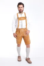 German Lederhosen Men in Natural Brown.webp