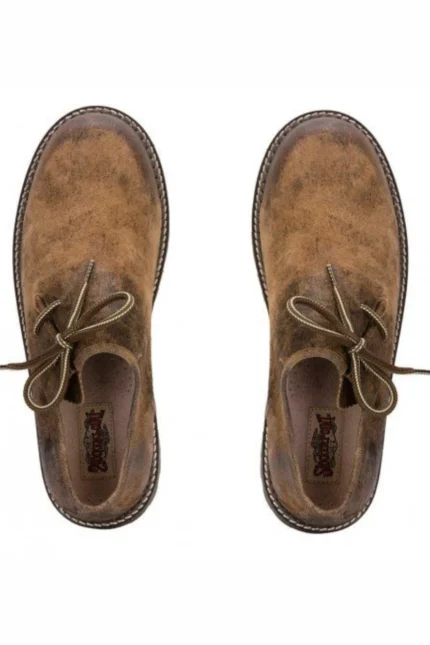 German Lederhosen Shoes for Men Clean Brown g.webp