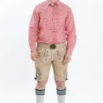 Handcrafted Oktoberfest Lederhosen in Pearly White.webp