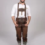 Knee Long Trachten Bundhosen Dark Brown.webp