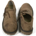 Mens Lederhosen Luxe Bavarian Brown Shoes 1.webp