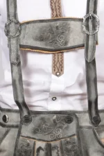 Trachten Short Mens Lederhosen Shaded Grey G.webp