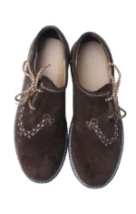 Traditional Lederhosen Shoes Dark Brown.webp